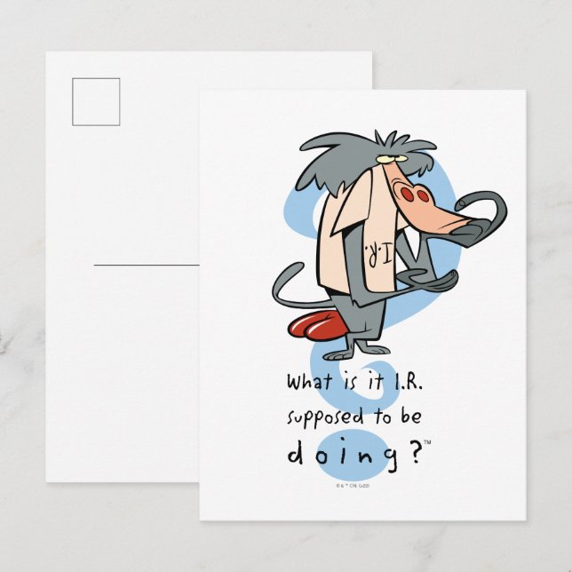 Vad ska jag göra?™ vykort (Fram/baksida)