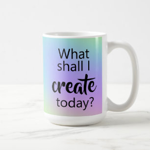 Vad ska jag Skapa i dag? Färgkaffe Mugg
