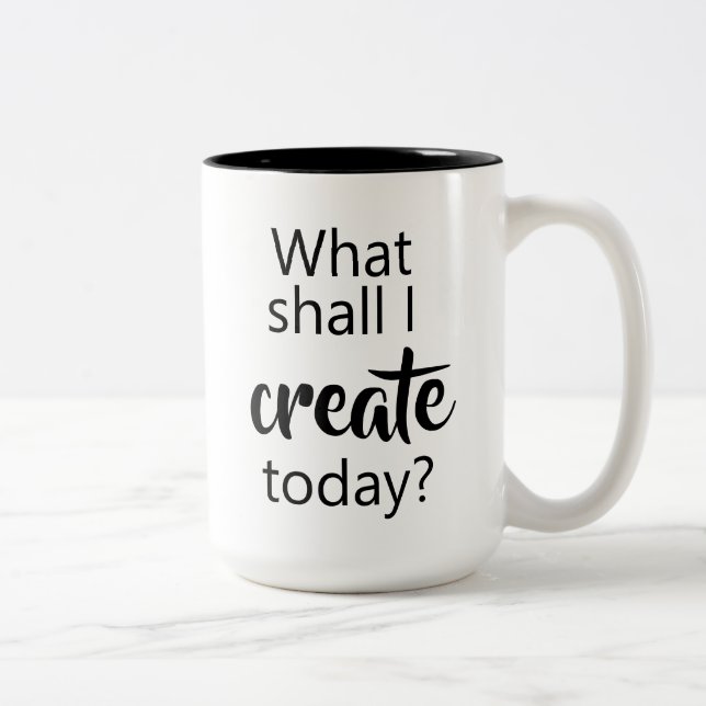 Vad ska jag Skapa i dag? Kaffe Mugg (Höger)