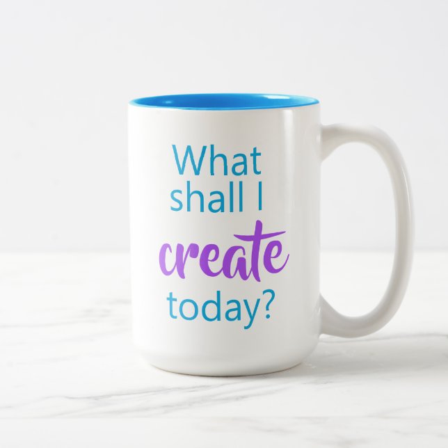 Vad ska jag Skapa i dag? Kaffe Mugg (Höger)