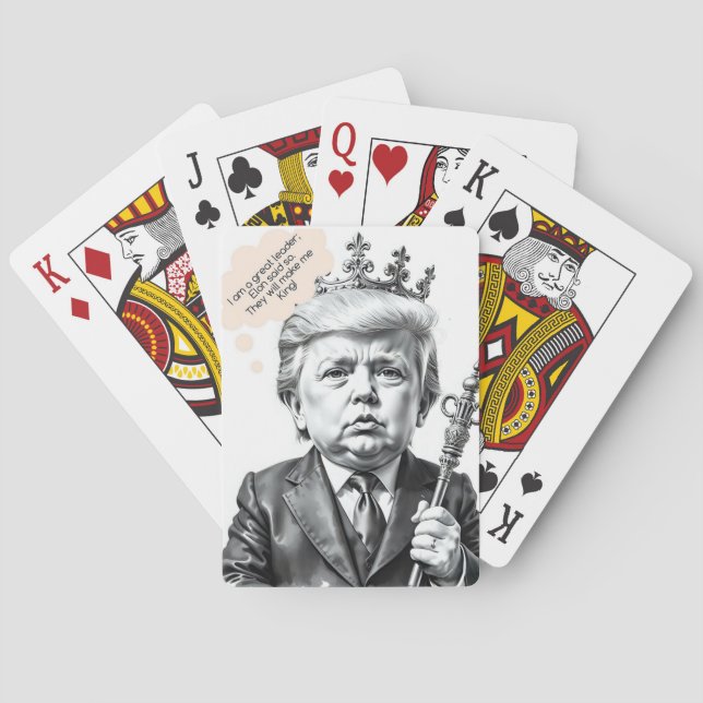Vad ska Kung vara? Casinokort (Baksidan)