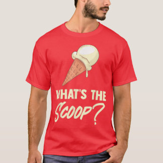 Vad skoop Sweet Ice Cream är Gender Revea T Shirt