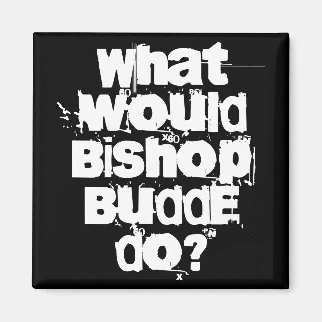 Vad skulle Bishop Budde göra? Magnet (Framsidan)