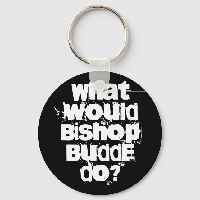 Vad skulle Bishop Budde göra? Nyckelring (Framsida)