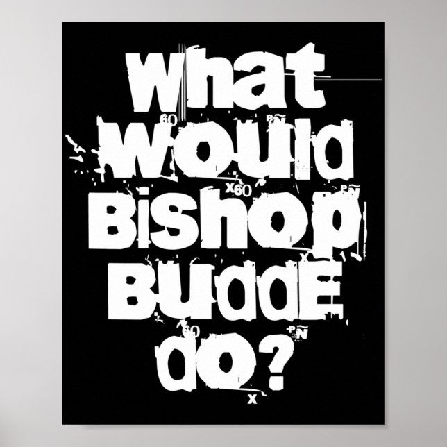 Vad skulle Bishop Budde göra? Poster (Framsidan)