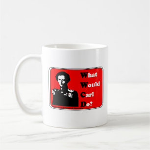 Vad skulle Carl göra - Int Church of Clausewitz R Kaffemugg