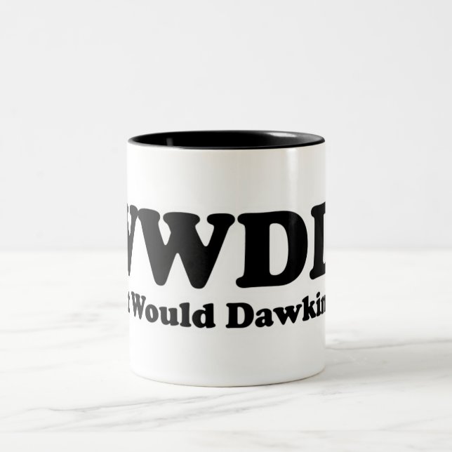 Vad skulle Dawkins göra? Två-Tonad Mugg (Center)