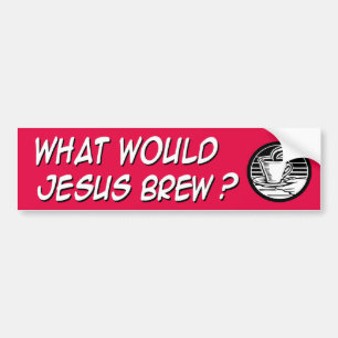 Vad skulle den Jesus brygden Bildekal