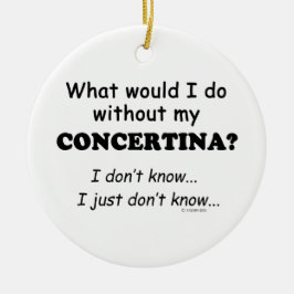 Vad skulle jag göra? julgransprydnad keramik