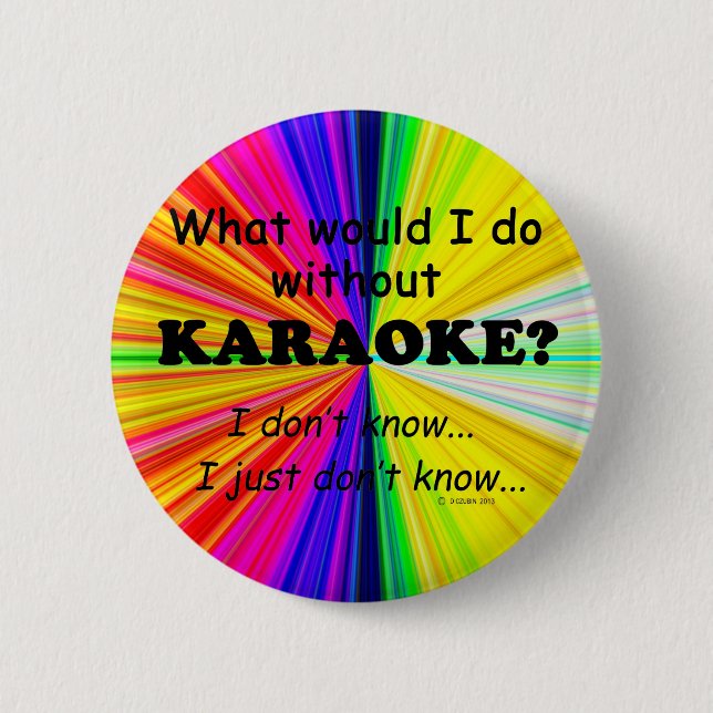Vad skulle jag göra, Karaoke Knapp (Framsida)