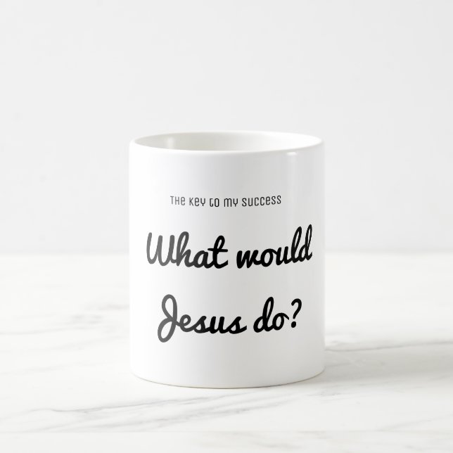 Vad skulle Jesus göra? Inspirationsoffert Kaffemugg (Center)