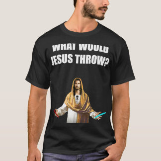 Vad skulle Jesus kasta Frisbee Golfing? T Shirt