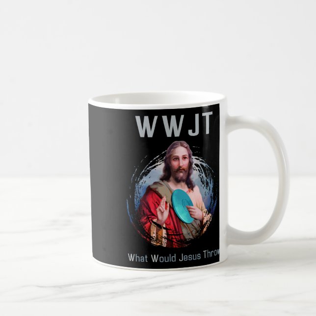 Vad skulle Jesus kasta om det? Kaffemugg (Höger)