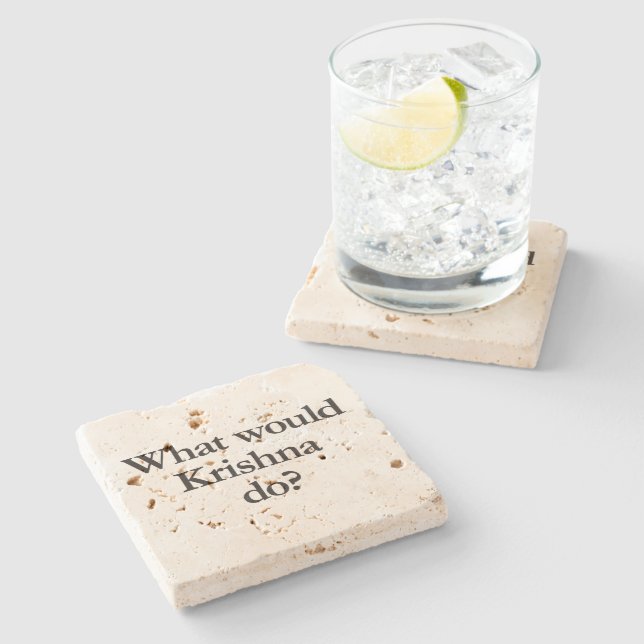 Vad skulle krishna göra? underlägg sten (Sidan)