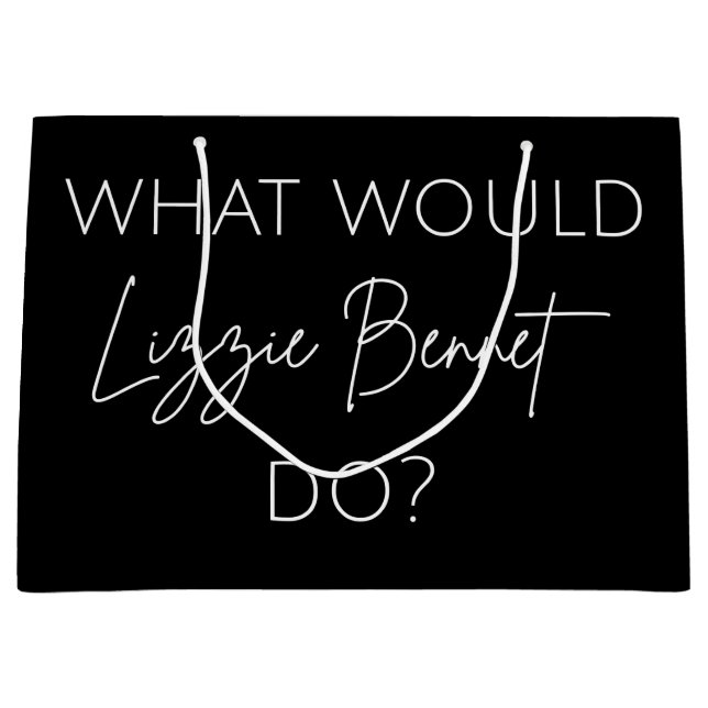 Vad skulle Lizzie Bennet göra? (Framsidan)