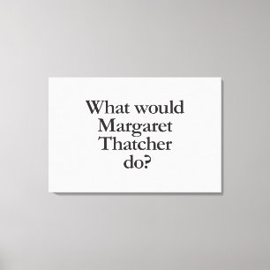 Vad skulle margaret göra? canvastryck