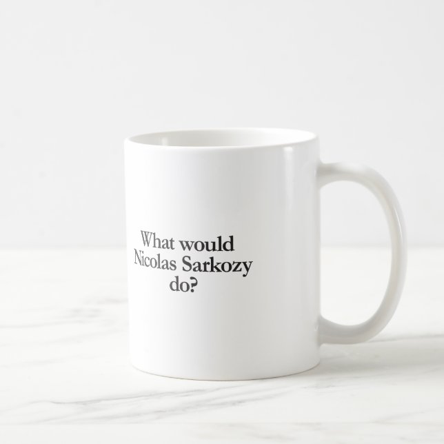 Vad skulle Markozy göra? Kaffemugg (Höger)
