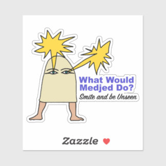 Vad skulle Medjed göra? Antikens Egypten Klistermärken