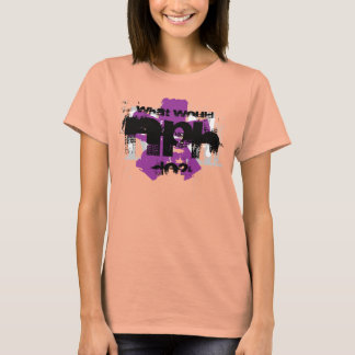 Vad skulle NPH göra? Lila Star T-shirt