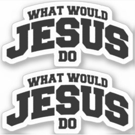 Vad skulle vi göra? klistermärken