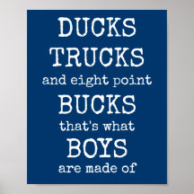 Vad små pojkar är gjorda av Affischutskriftsuppsät