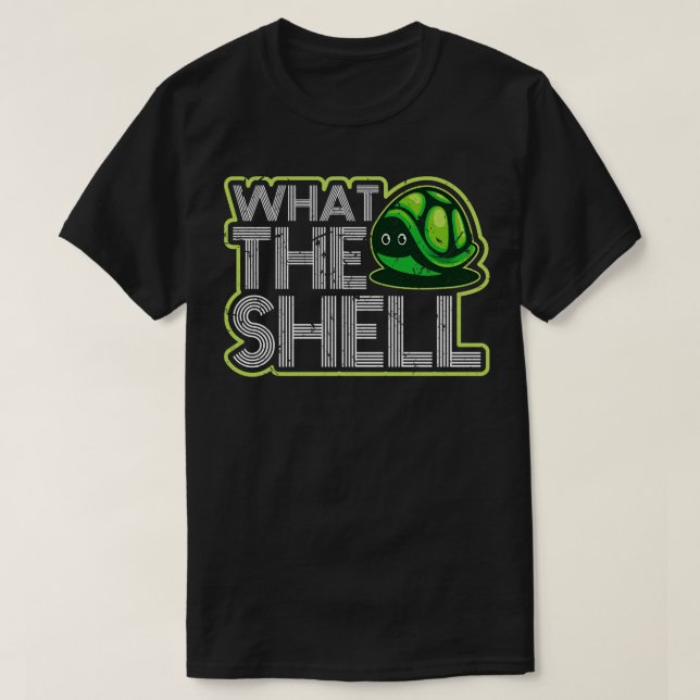 Vad Snäcka Turtle Älskare ger? T Shirt (Design framsida)