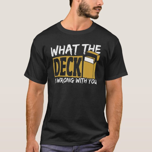 Vad som är fel med ditt handelsspel t shirt (Framsida)