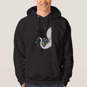 Vad som gör dig annorlunda Autism Barn Medvetenhet Hoodie