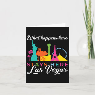 Vad som händer här stannar här Las Vegas  Kort