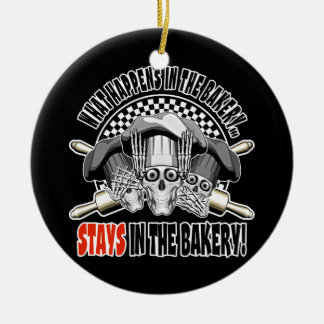 Vad som händer i Bakery: Rolling Stift Julgransprydnad Keramik