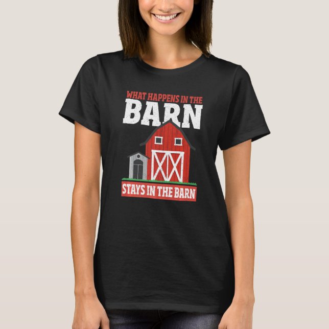 Vad som händer i barnstammen i barnoodlaren t shirt (Framsida)