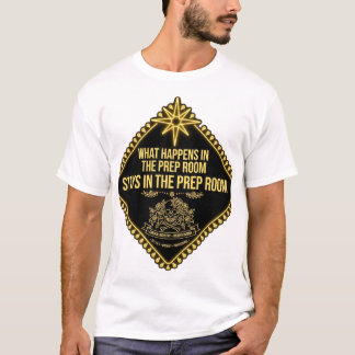 VAD SOM HÄNDER I FÖRBEREDELSERUMMET — Rolig T-Shir T Shirt