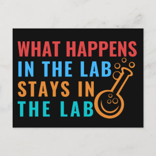 VAD SOM HÄNDER I LAB-STAYERNA I LAB - LABLIFE VYKORT