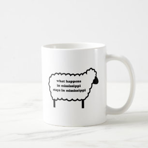 VAD SOM HÄNDER I MISSISSIPPI STANNAR I MISSISSIPPI KAFFEMUGG