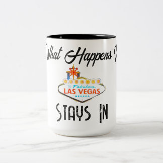 Vad som händer i Vegas stannar i Vegas Mugg ☕ | Ro