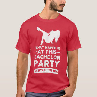 Vad som händer på denna sängvätning kvarstår på E T Shirt