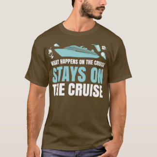 Vad som händer på kryssningsstationerna på kryssni t shirt