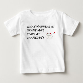 VAD SOM HÄNDER VID GRANDMAS...STAYS VID GRANDMAS! T SHIRT