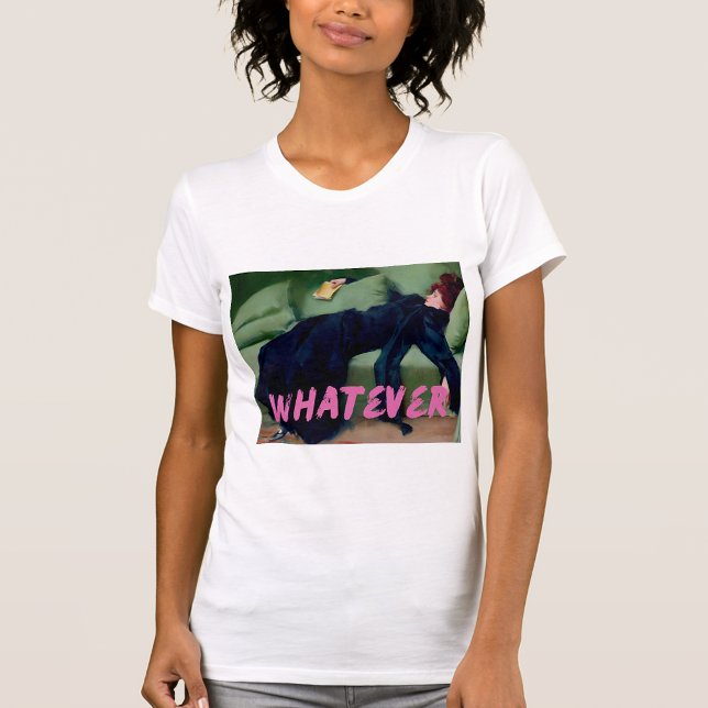 Vad Som Helst Rosa Graffiti Tröja, Förändrad Konst T Shirt (Skapare uppladdad)