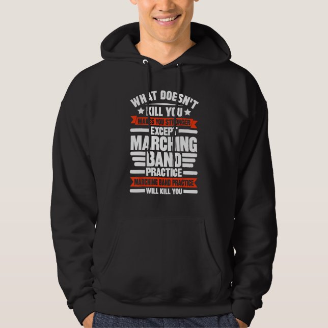 Vad som inte Dödor dig att bli starkare än Marc Hoodie (Framsida)
