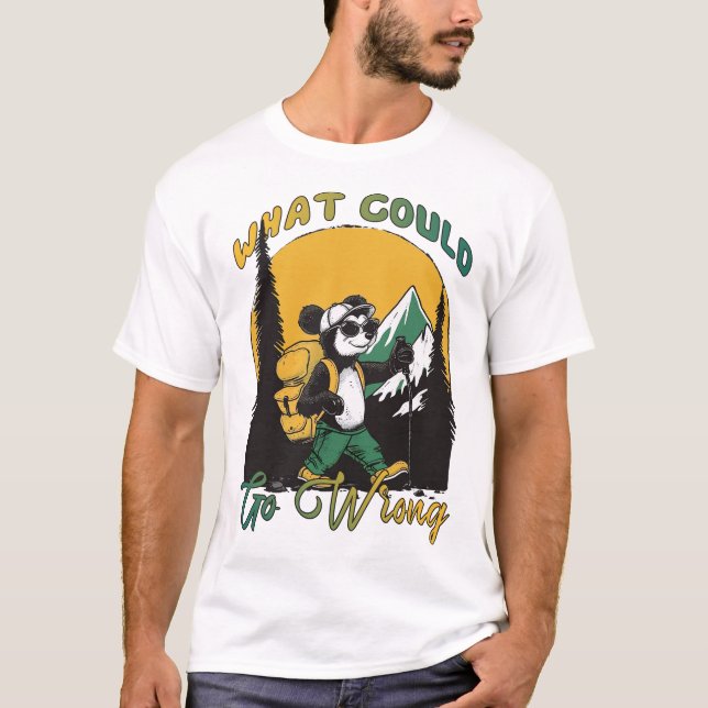 Vad som kan gå fel t shirt (Framsida)