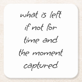 Vad som Lämnats Pappert Underlägg