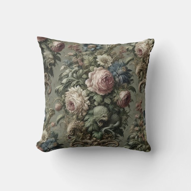 Vad som Ljuger under Bloom - Gothic Victorian Kudde (Framsida)
