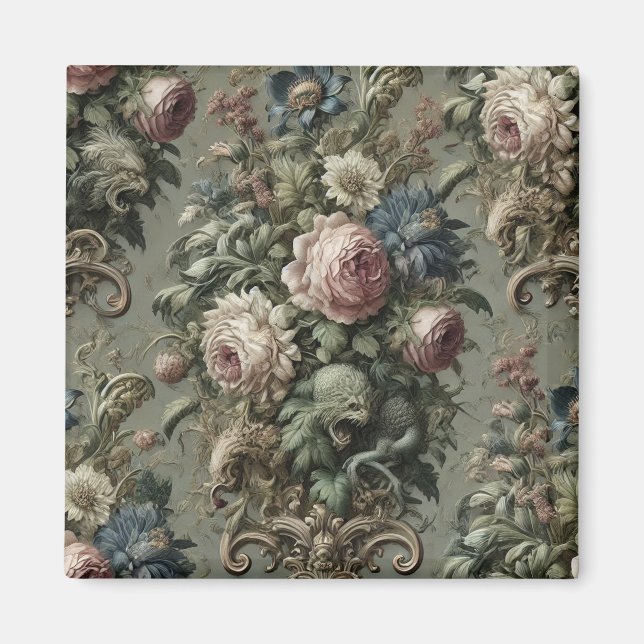 Vad som Ljuger under Bloom - Gothic Victorian Magnet (Framsidan)