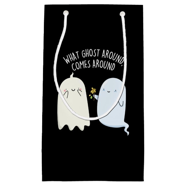Vad spöke runt kommer runt Halloween skämt  (Framsidan)