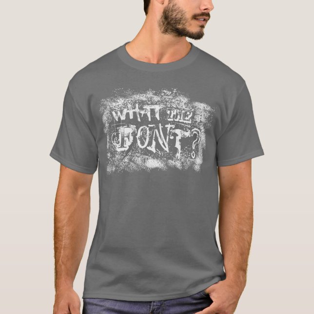 Vad stilsorten? t-shirt (Framsida)