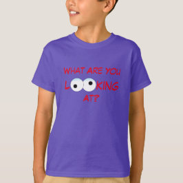 Vad Tittar du på Boys T-Shirt? Tee