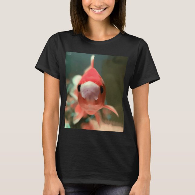 Vad tittar du på Guldfisk T Shirt (Framsida)