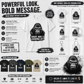 Vad Tittar Du På Roligt Citat T-Shirt