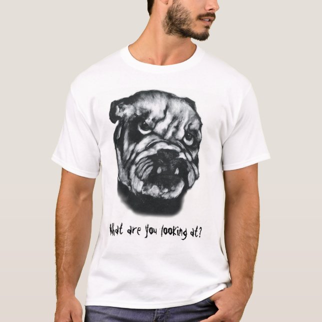Vad tittar du? tee (Framsida)